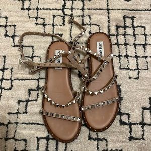Steve Madden Nude Studded Sandal